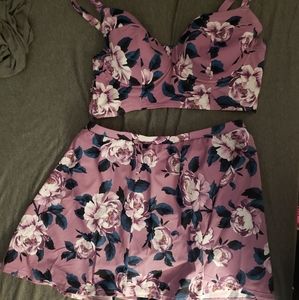 Torrid two piece plus size swim suit